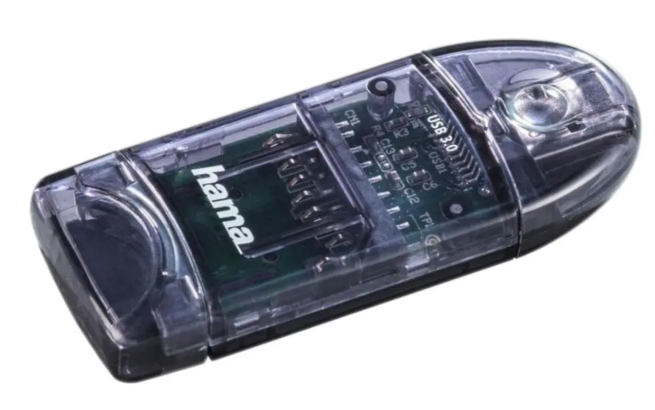 HAMA Lettore di Schede USB 3.0 per SD e MicroSD