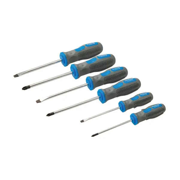Silverline Chrome Vanadium Screwdriver Set, 6-Piece