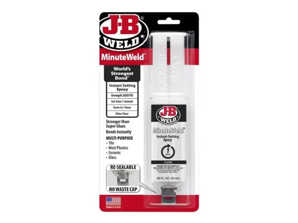 J-B Weld MinuteWeld™ Epoxy-Spritze 25ml