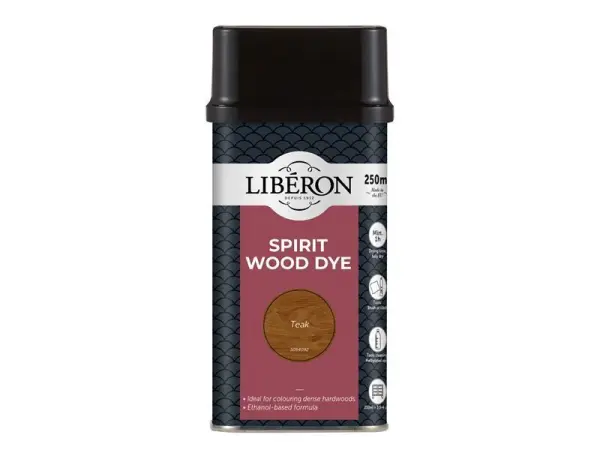 Liberon Spirit Wood Dye Teak 250ml