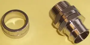 ABB ADAPTAFLEX M20 Steel Swivel Conduit Fitting