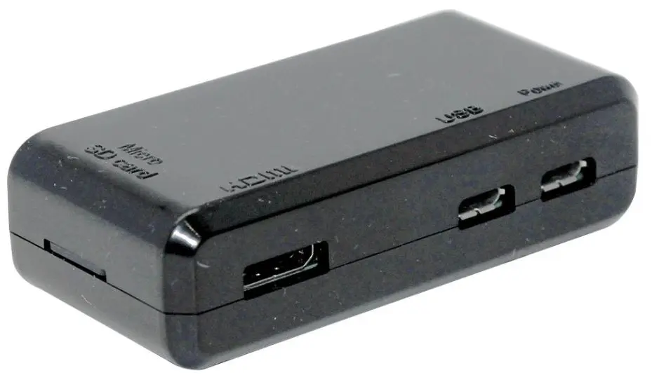 SB Components Raspberry Pi Zero Case - Black ABS