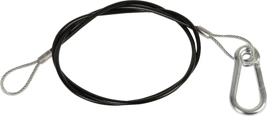 PULSE Amarre de Seguridad con Revestimiento de PVC, 2mm x 750mm, 10kg Carga Máx