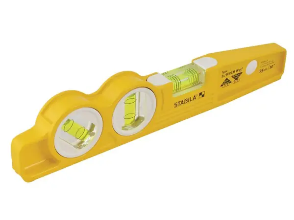 Stabila 81 SV REM W45 Rare Earth Magnetic Torpedo Level, 25cm