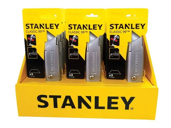 STANLEY® Handwerksmesser - 99E Ständer mit 12 Messern