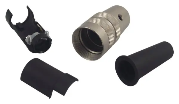 BINDER 680 Series 4-Way Socket, 250V/6A