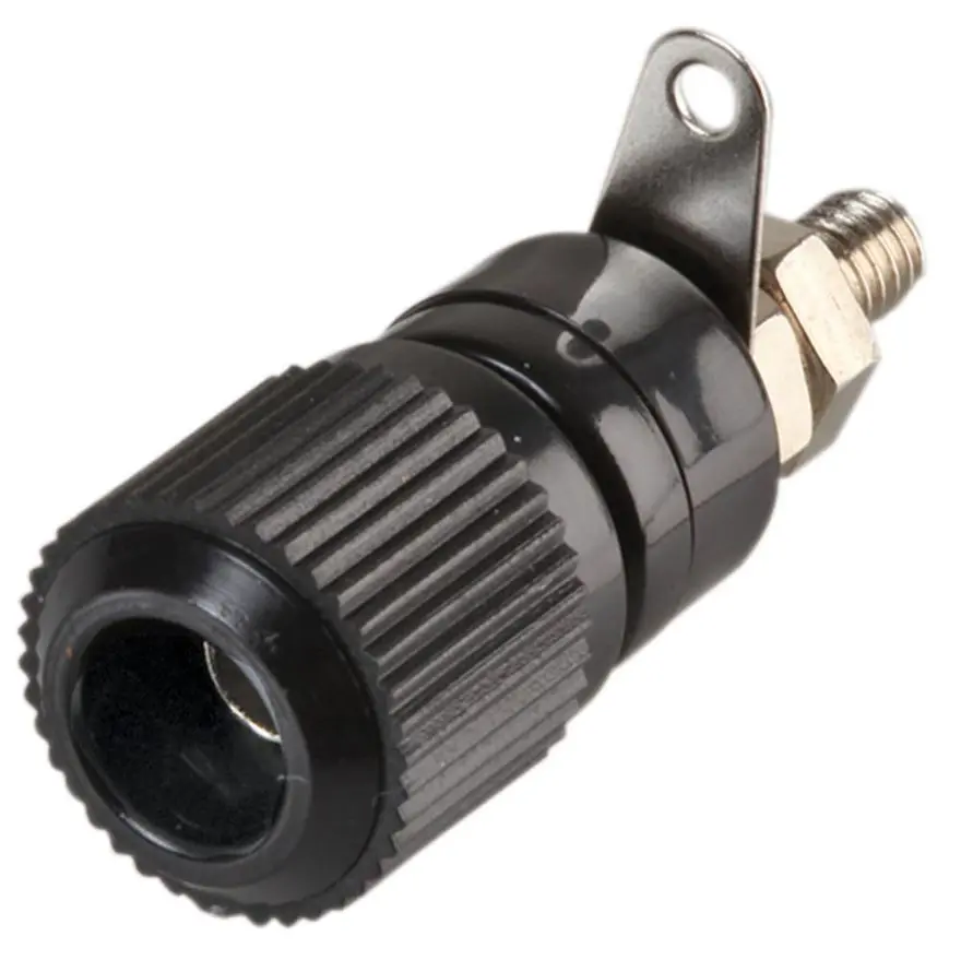 PRO SIGNAL Aansluitklem, Zwart, 2 Contacten