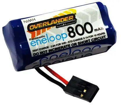 Overlander Panasonic Eneloop 800mAh AAA 4,8V RX Ontvanger Batterijpack