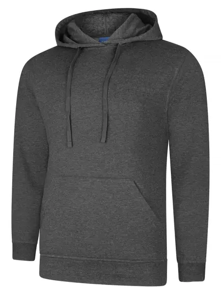 Uneek Unisex Deluxe Gebreide Hoodie - 60% Katoen, 40% Polyester - Antraciet - 3