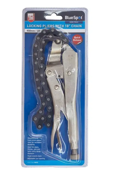 Blue Spot Tools - Schraubzwinge mit 45,7 cm Kette