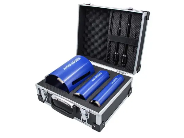 EdgePoint Diamond Dry Core Drill Kit, 7 Piece, 38-117mm