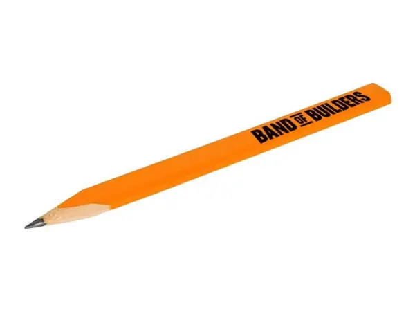 Band Of Builders Carpenters Pencils, HB, Orange, Box of 72