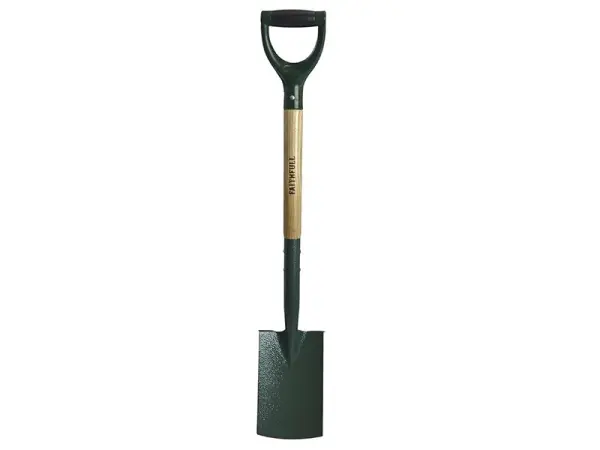 Faithfull Countryman Border Spade, Carbon Steel, 1m