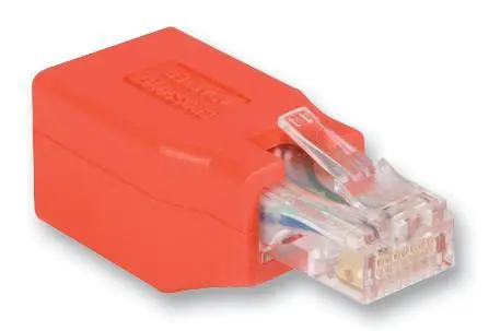 Adaptador RJ45 Cat6 Macho a Hembra Crossover STARTECH - Rojo