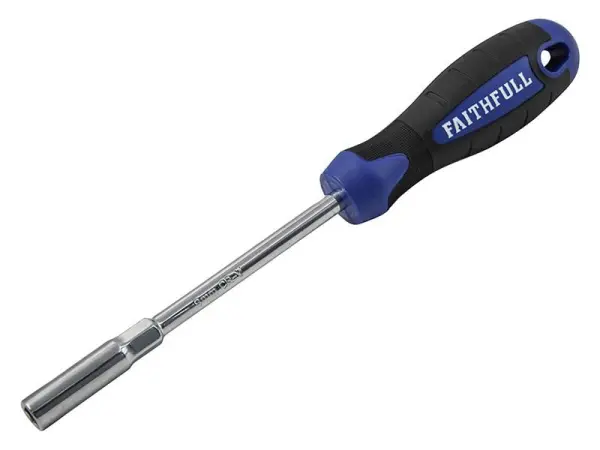 Faithfull Soft Grip Moersleutel, 10mm, Chroom Vanadium Staal
