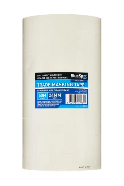 Blue Spot Tools Fita de Mascarar Profissional 24mm x 50M