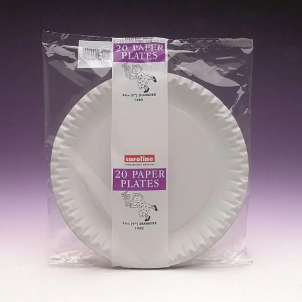 Caroline Paper Plates 9 Inch, 20 Pack