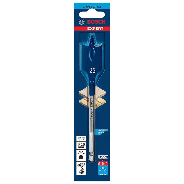 Bosch Expert SelfCut Speed Spade Bit 25mm x 152mm