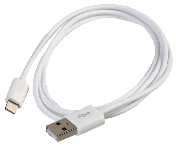 CANYON USB naar Lightning-kabel, Wit, 1m, Opladen & Synchroniseren