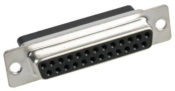 MH CONNECTORS D Type 25-Way Socket, 2-Pack