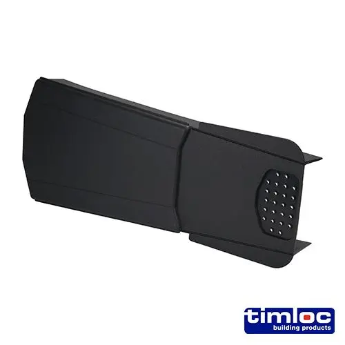 Timco Timloc Ambi-Verge Universales Trockenmontage-Grat-System - Schwarz - 9914