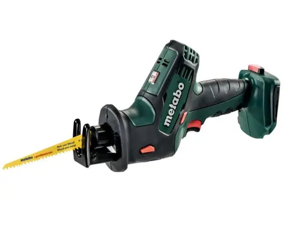 Metabo SSE 18 LTX מסור מסור שבבי 18V ללא סוללה עם תיבת metaBOX