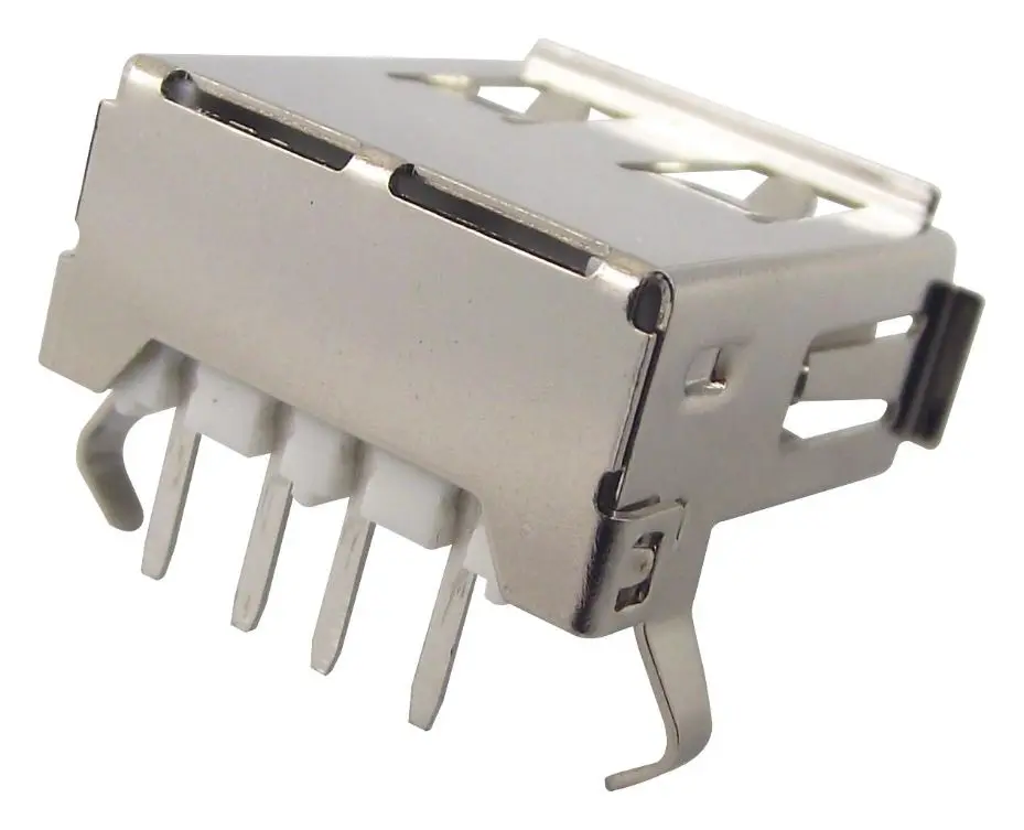 Wurth Elektronik USB Type A Receptacle, Right Angle, THT