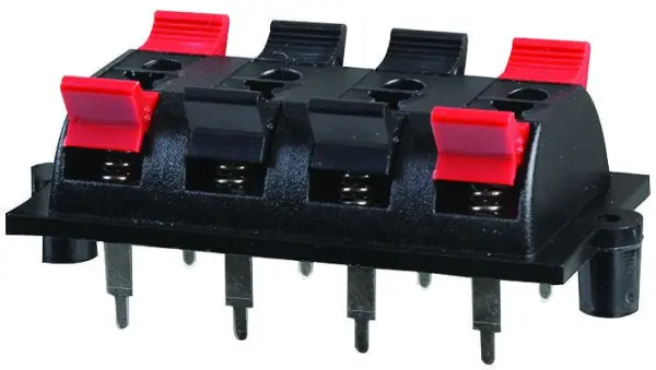 CLIFF ELECTRONIC COMPONENTS Connettore a Molla per Altoparlanti 8 Poli