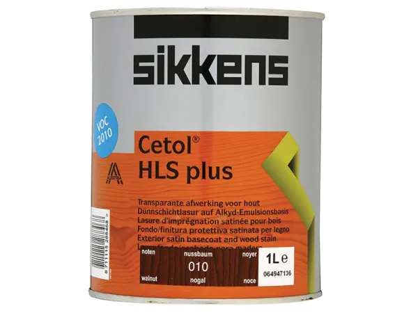 Sikkens - Cetol HLS Plus Pewarna Kayu Lutsinar Walnut 1 liter