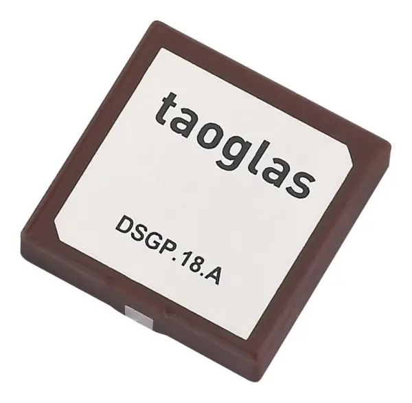 TAOGLAS SMD RF Antenna, GPS/Galileo, 1.5743-1.5764 GHz, 4.2 dBi, 50 Ohm