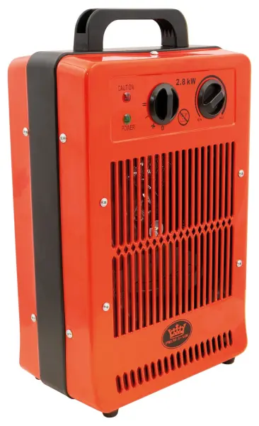 Prem-I-Air 2.8kW Industrial Fan Space Heater Red