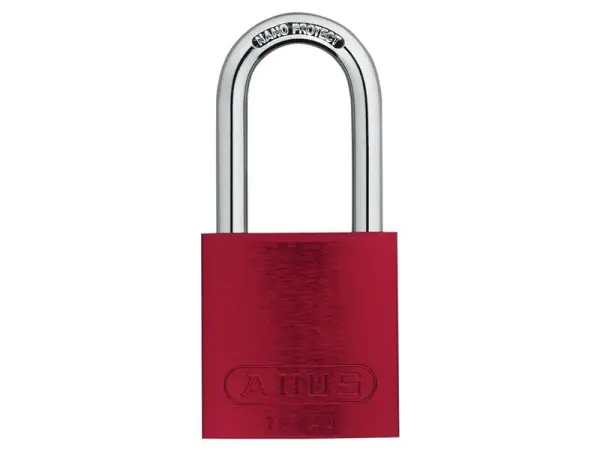 ABUS 72/40 鋁製掛鎖 40毫米長鎖扣 紅色 相同鑰匙 TT0216262
