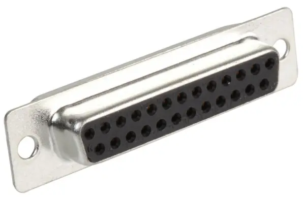 MH CONNECTORS - 25-Pin-D-Sub-Buchsen, 5er Pack