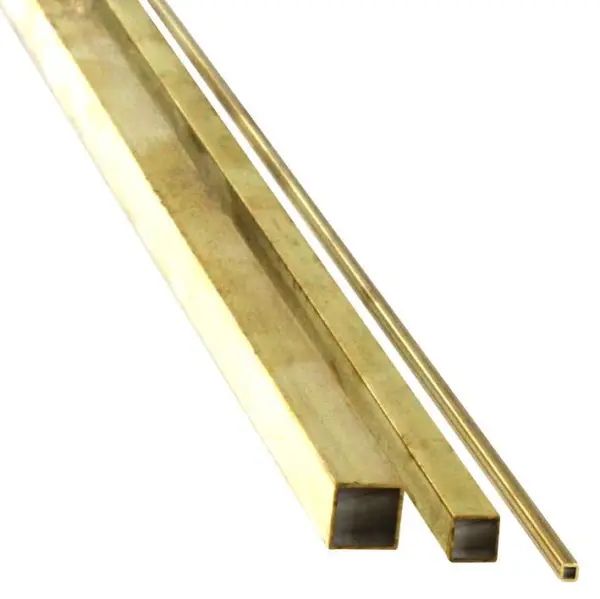 K&S Square Brass Tubing - 1/8 3.17mm