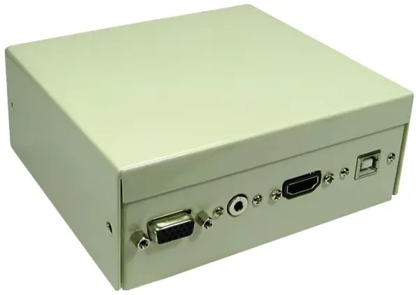 PRO SIGNAL 4 Port Multimedia Connection Box with HDMI, VGA & USB