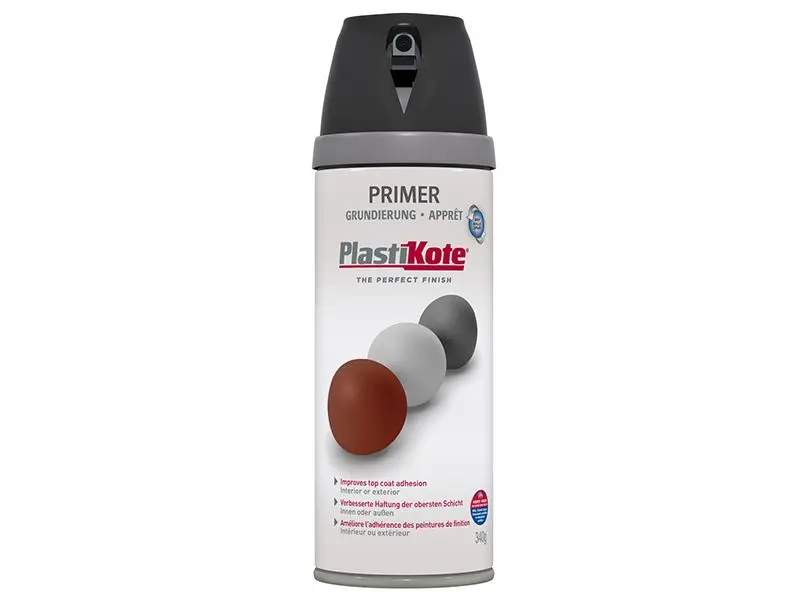 Primer Twist & Spray Noir PlastiKote 400 ml