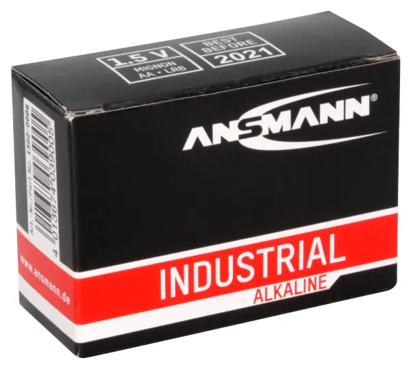 ANSMANN Industrial AA Alkaline Batteries 10 Pack