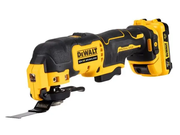 DeWALT DCS353D2 XR Multiherramienta sin escobillas, 12V, con 2 baterías Li-ion 