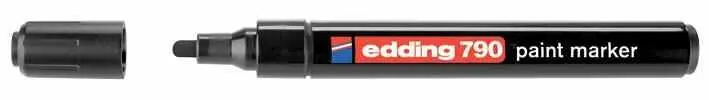 Edding Rotulador de Pintura Punta Media 2-3mm, Negro