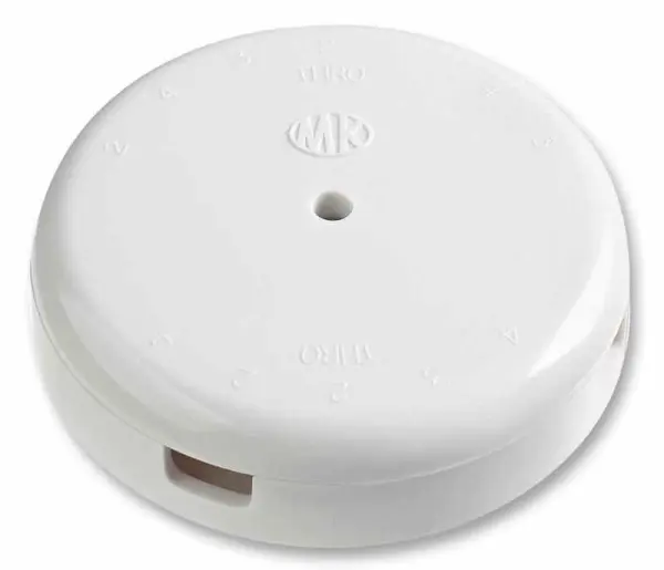 MK 4-Terminal Junction Box, White, 10A, 6x 1.5mm² Capacity