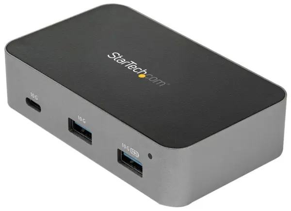STARTECH Hub USB 3.1 Gen 2 de 3 Portas com Ethernet, USB-C para USB-A e USB-C