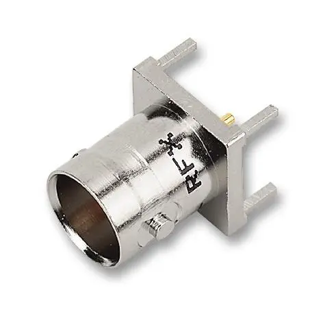 AMPHENOL שקע קואקסיאלי BNC, 50 אוהם, 4GHz, מצופה זהב