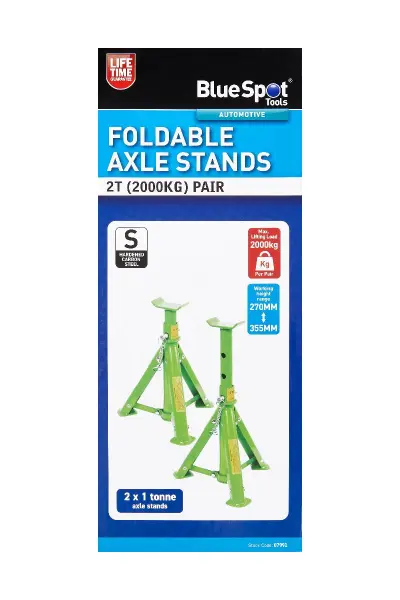 Blue Spot Tools 2T折叠式千斤顶支架 270-355mm