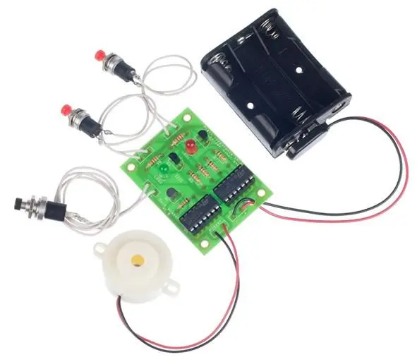 Kitronik Kit de Proyecto Timbre para Encuestas, Aprendizaje Electrónico