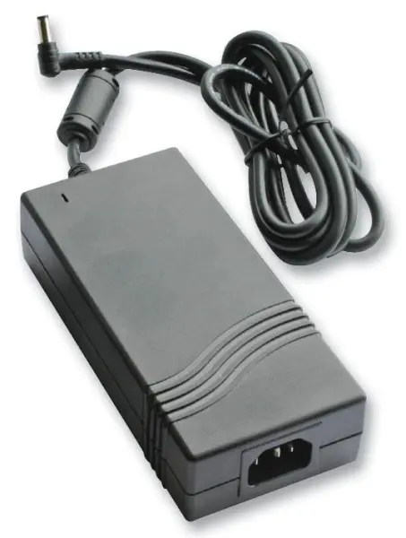 XP Power 12V 5.5A 66W Desktop Voeding, IEC C14, 2.5mm Plug