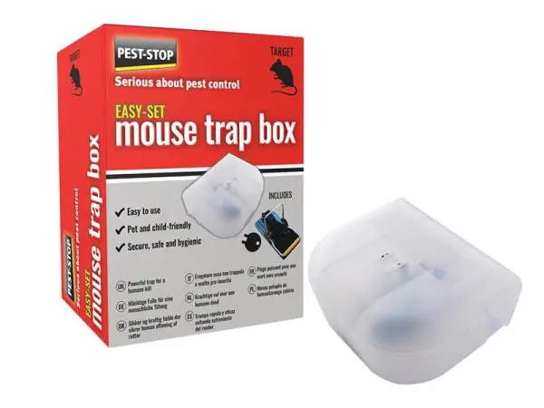 Pest-Stop Easy Set Muizenvalbox, Ultrahygiënisch