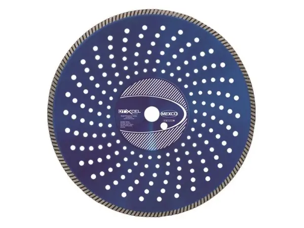 MEXCO XCEL Turbo Diamond Blade 350 x 25mm - Fast Cutting