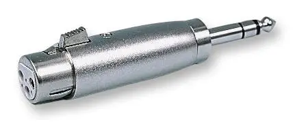 PRO SIGNAL - Adaptor, XLR ke 6.35mm