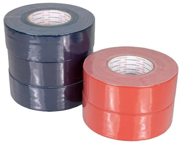 Waterproof Cloth Gaffer Tape 50mm x 50m Blue & Red Pack of 5