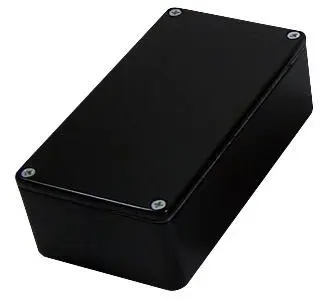 CAMDENBOSS מארז אלומיניום יצוק שחור, IP54, 152x82x50 מ״מ